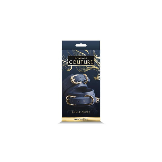 Bondage Couture Ankle Cuff Blue - Temptations