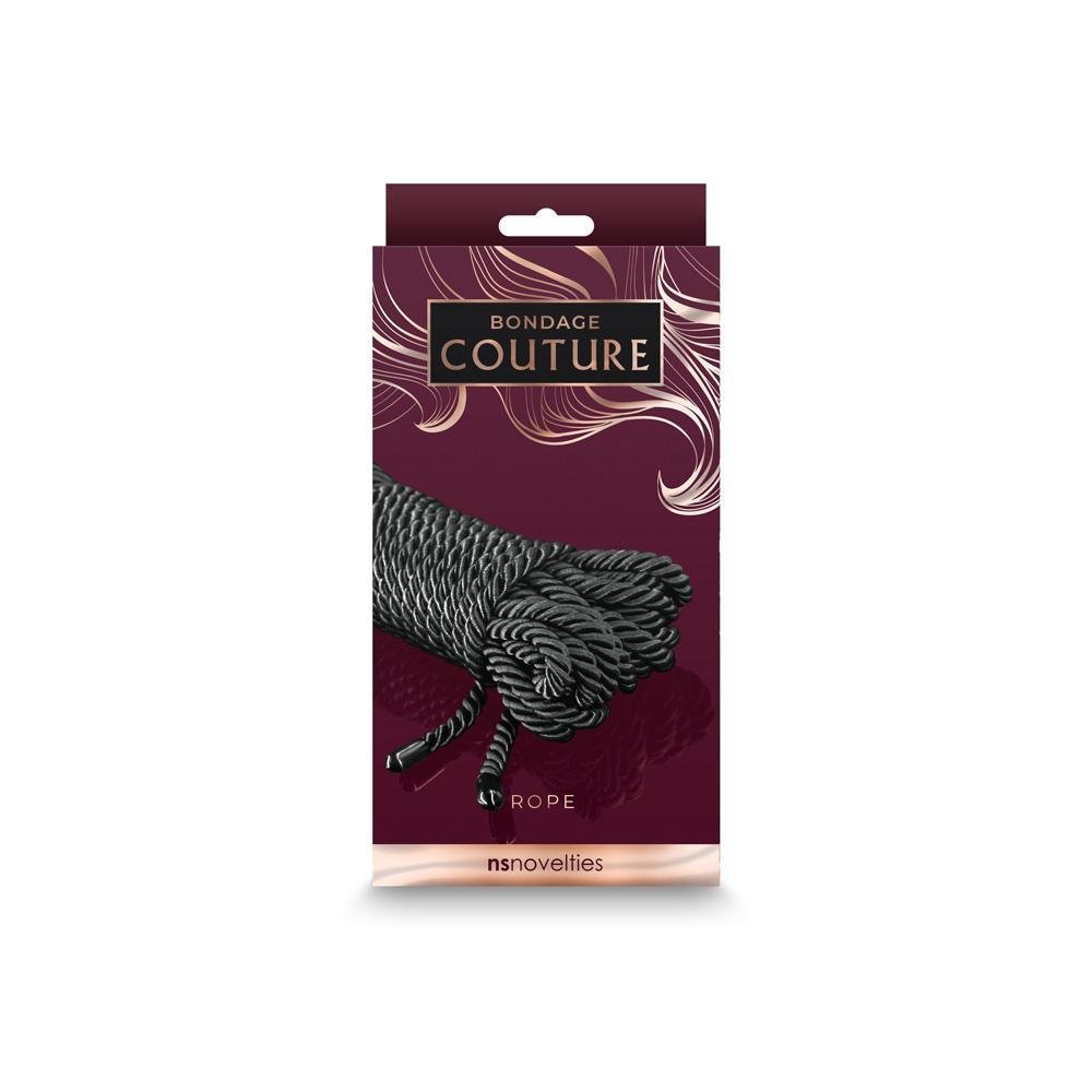 Bondage Couture Rope Black - Temptations
