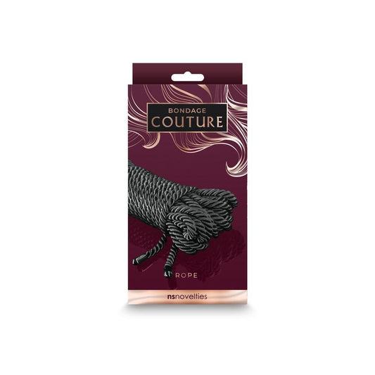 Bondage Couture Rope Black - Temptations