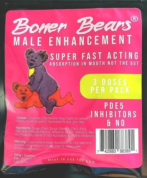Boner Bear 6 Gummies - Temptations