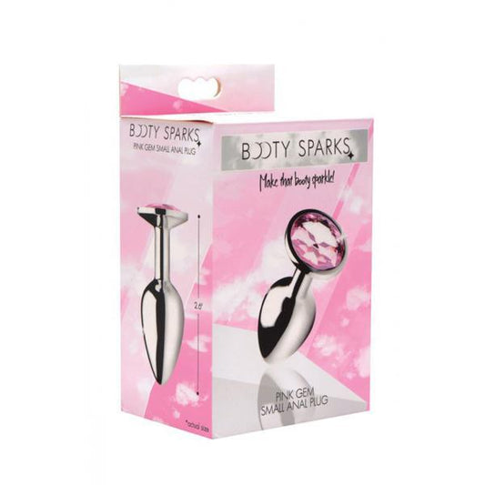 Booty Sparks Pink Gem - Small Anal Plug - Temptations