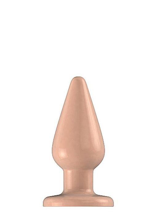 Bottom Line Buttplug Rubber Flesh 4 in. Model 2 - Temptations