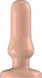 Buttplug - Rubber - 4 Inch - Model 4 - Flesh - Temptations