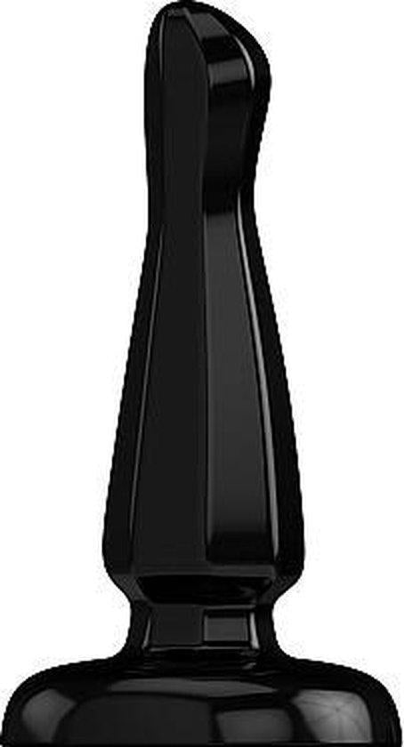 Buttplug - Rubber - 5 Inch - Model 3 - Black - Temptations