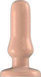Buttplug - Rubber - 5 Inch - Model 4 - Flesh - Temptations
