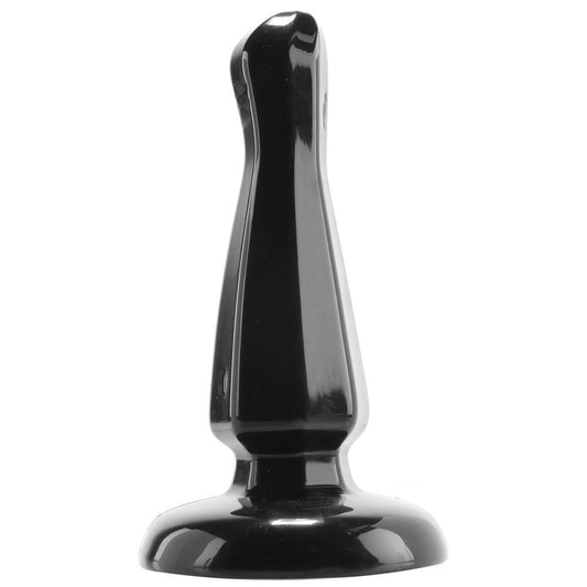Buttplug - Rubber - 7 Inch - Model 3 - Black - Temptations