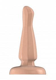 Buttplug - Rubber - 7 Inch - Model 3 - Flesh - Temptations