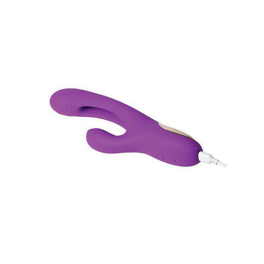 Bora G-Spot Tapping Rabbit Vibrator - Purple