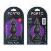 FIGO POINTER SILICONE PLUG SMALL BLACK