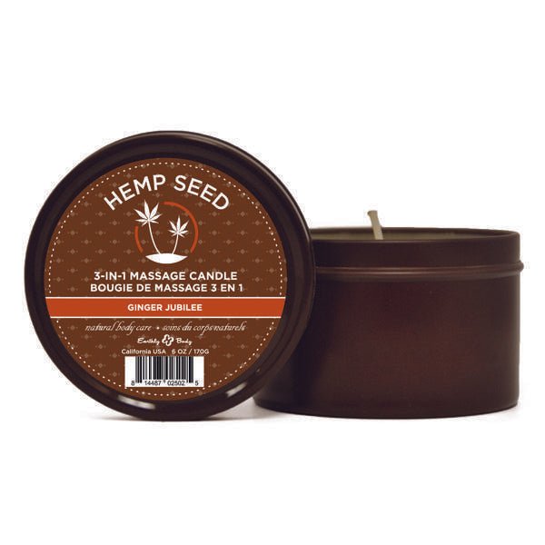 Candle 3 N 1 Ginger Jubilee 6.8 oz. - Temptations