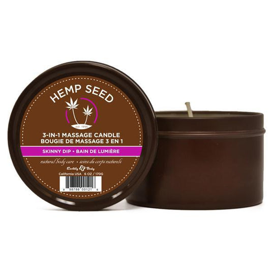 Candle 3 N 1 Skinny Dip 6.8 oz. - Temptations