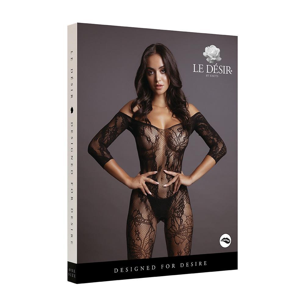 Le Desir Lace Sleeved Bodystocking