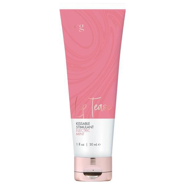 CG Lip Tease Kissable Stimulant Electric Mint 1 oz. - Temptations