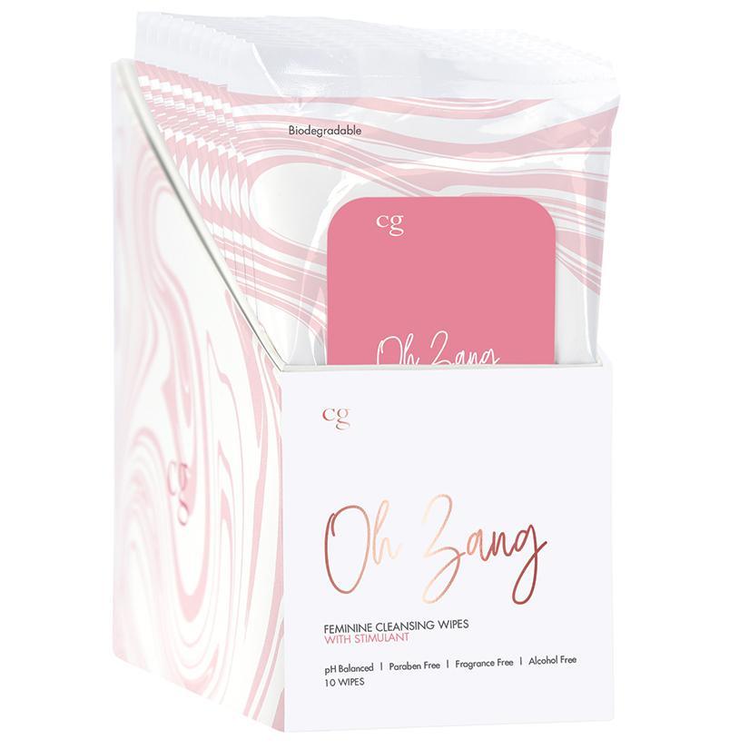 CG Oh Zang Feminine Wipes Display Of 10 Display - Temptations