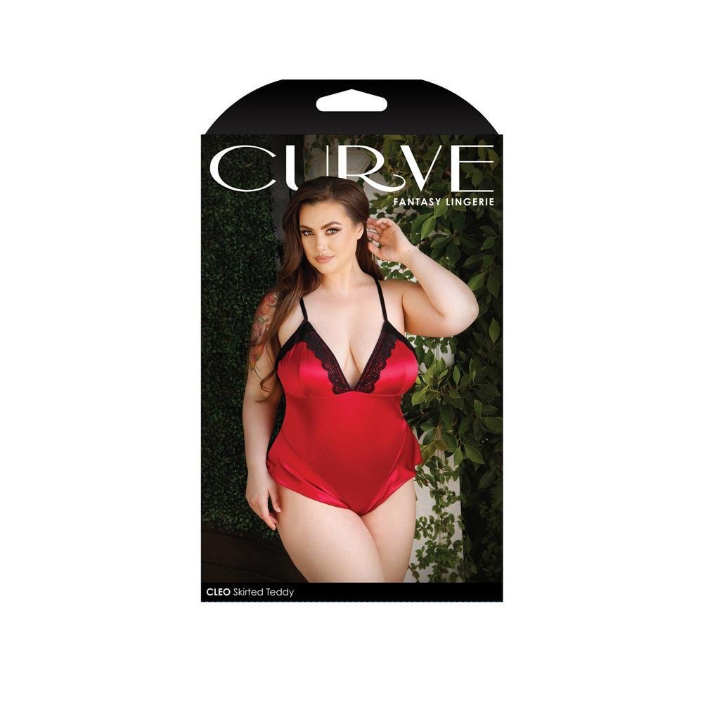 Cleo Skirted Teddy 1X/2X - Temptations