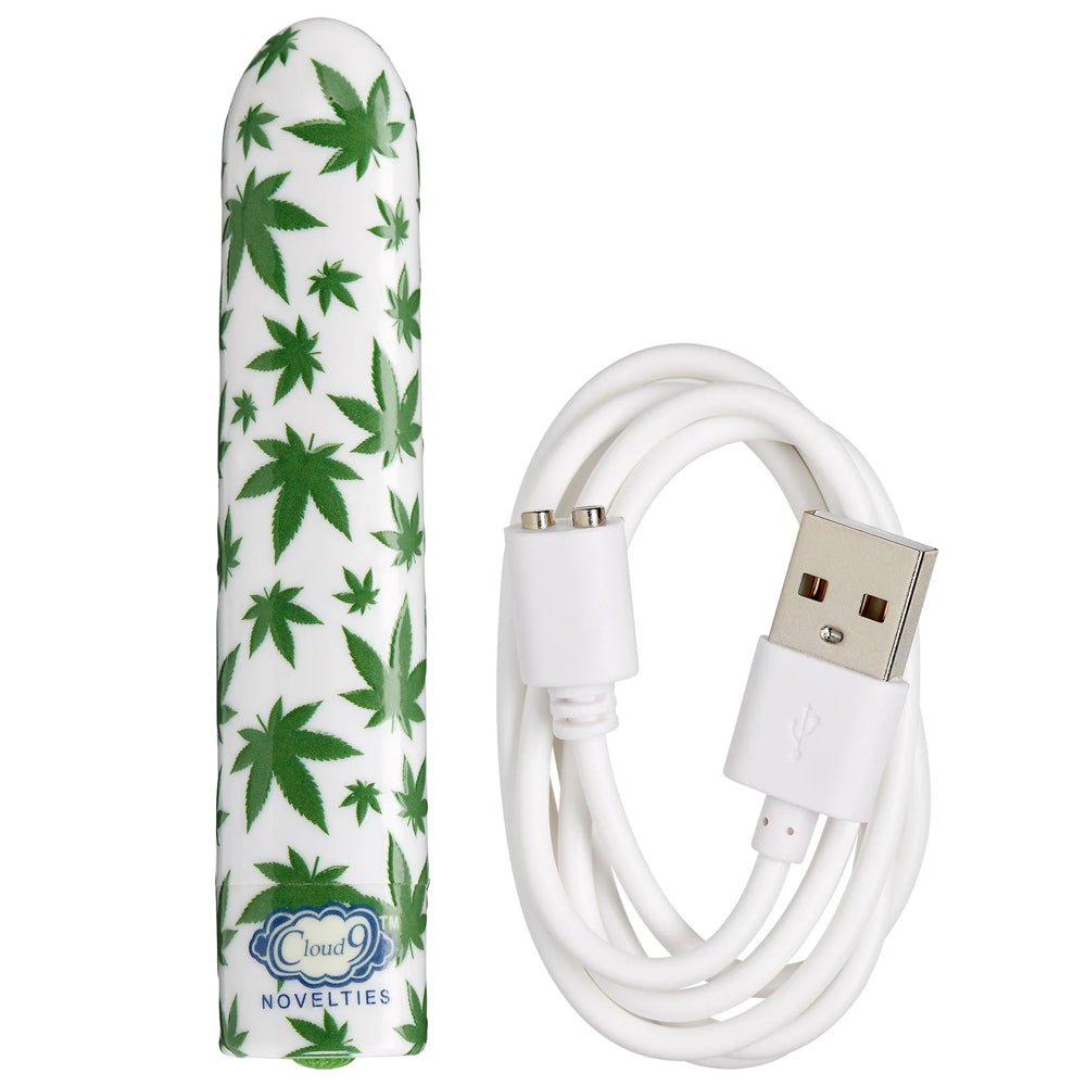 Cloud 9 420 Slim Vibe White/Cannabis Leaf