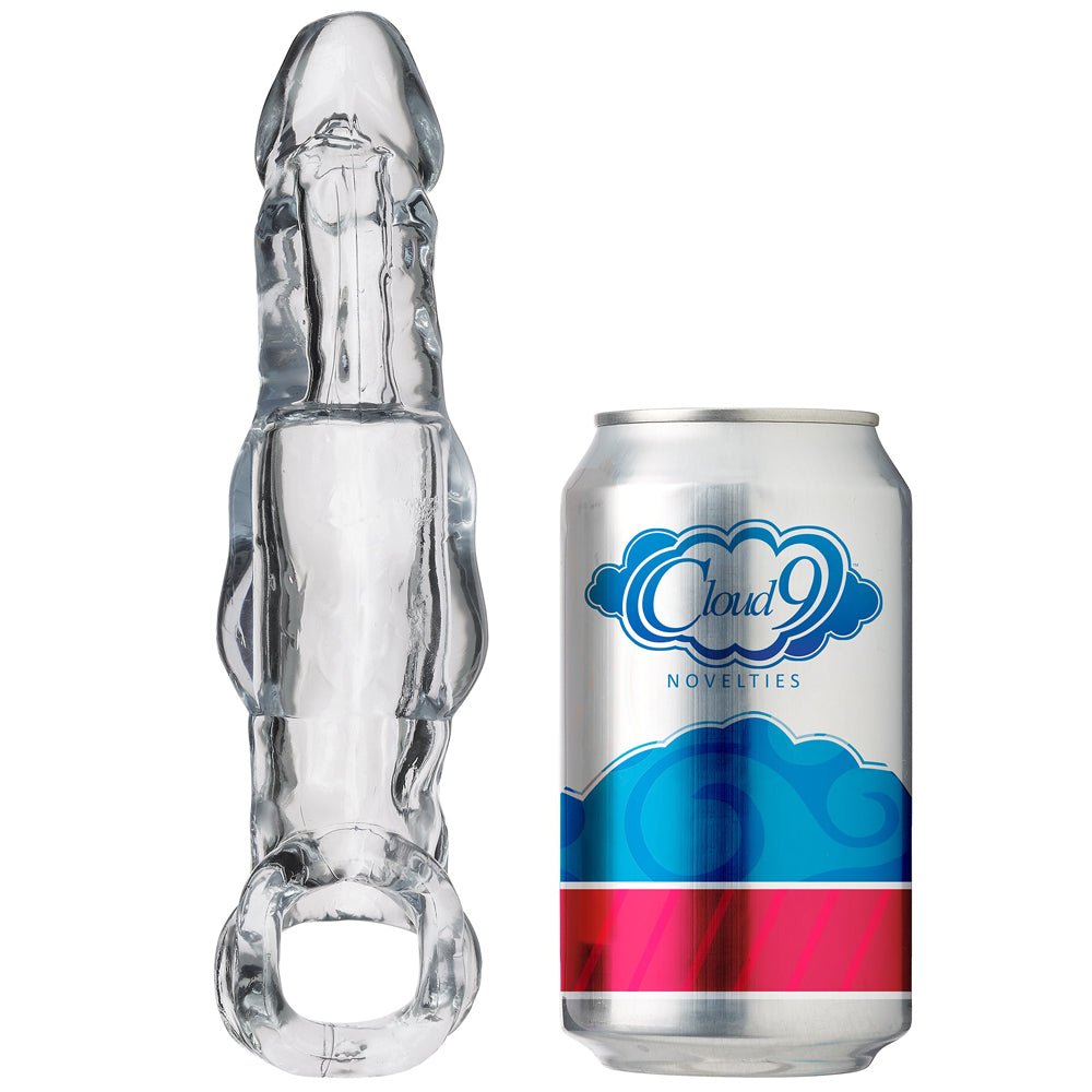 Cloud 9 Clear Penis Sleeve 6-1/2"