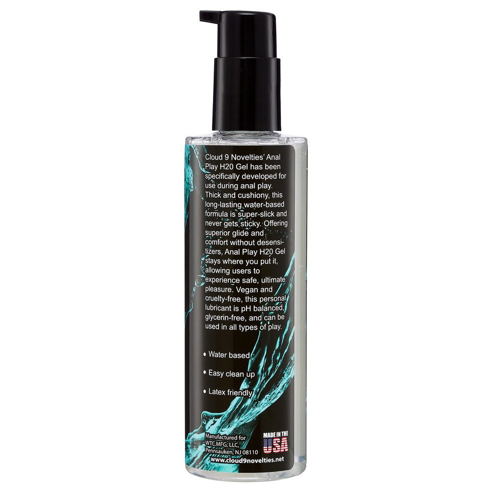 Cloud 9 H2O Anal Play Gel 8 Oz.