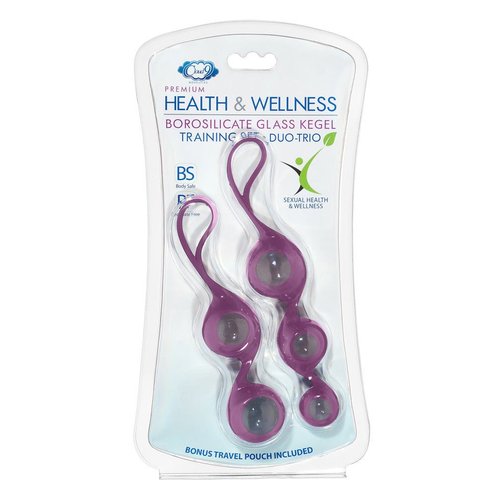 Cloud 9 Health & Wellness Borosilicate Training Set Plum