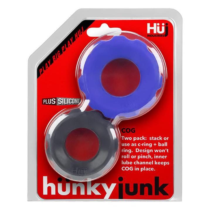 Cog 2 - Size C - Rings By Hunkyjunk Cobalt/Tar - Temptations
