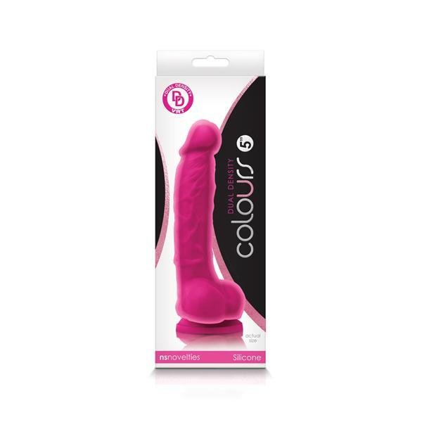 Colours Dual Density 5" Dildo - Temptations