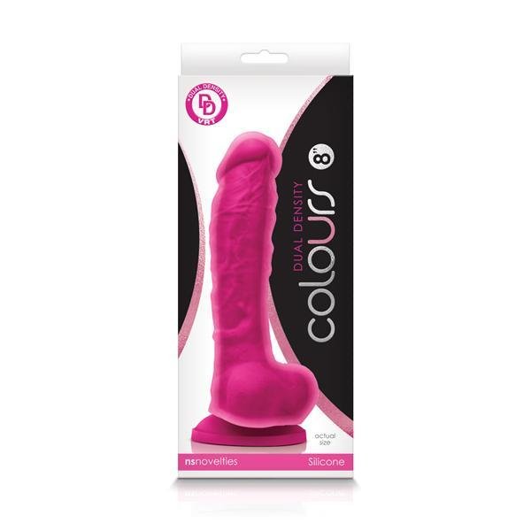 Colours Dual Density 8" Dildo - Temptations