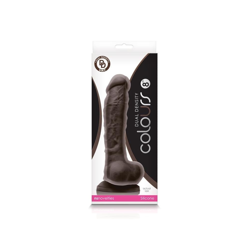Colours Dual Density 8" Dildo - Temptations