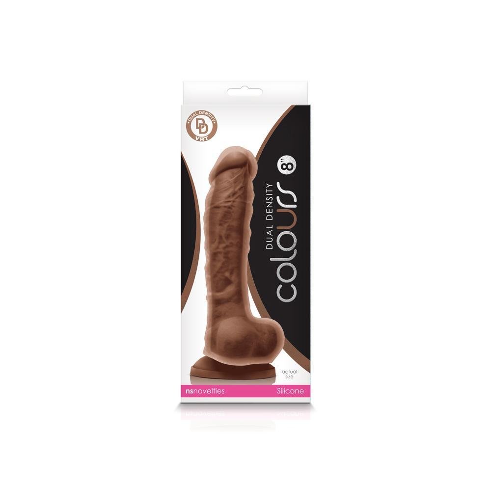 Colours Dual Density 8" Dildo - Temptations