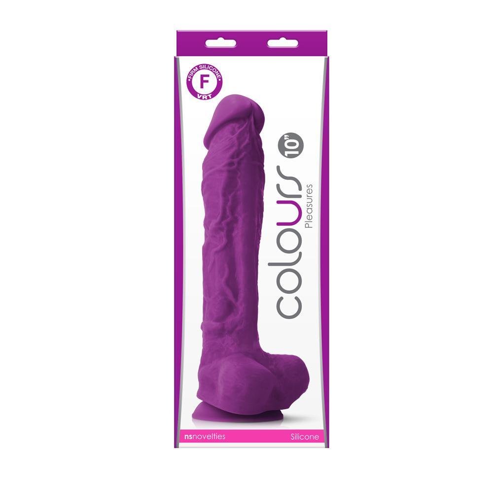 Colours Pleasures 10" Dildo - Temptations