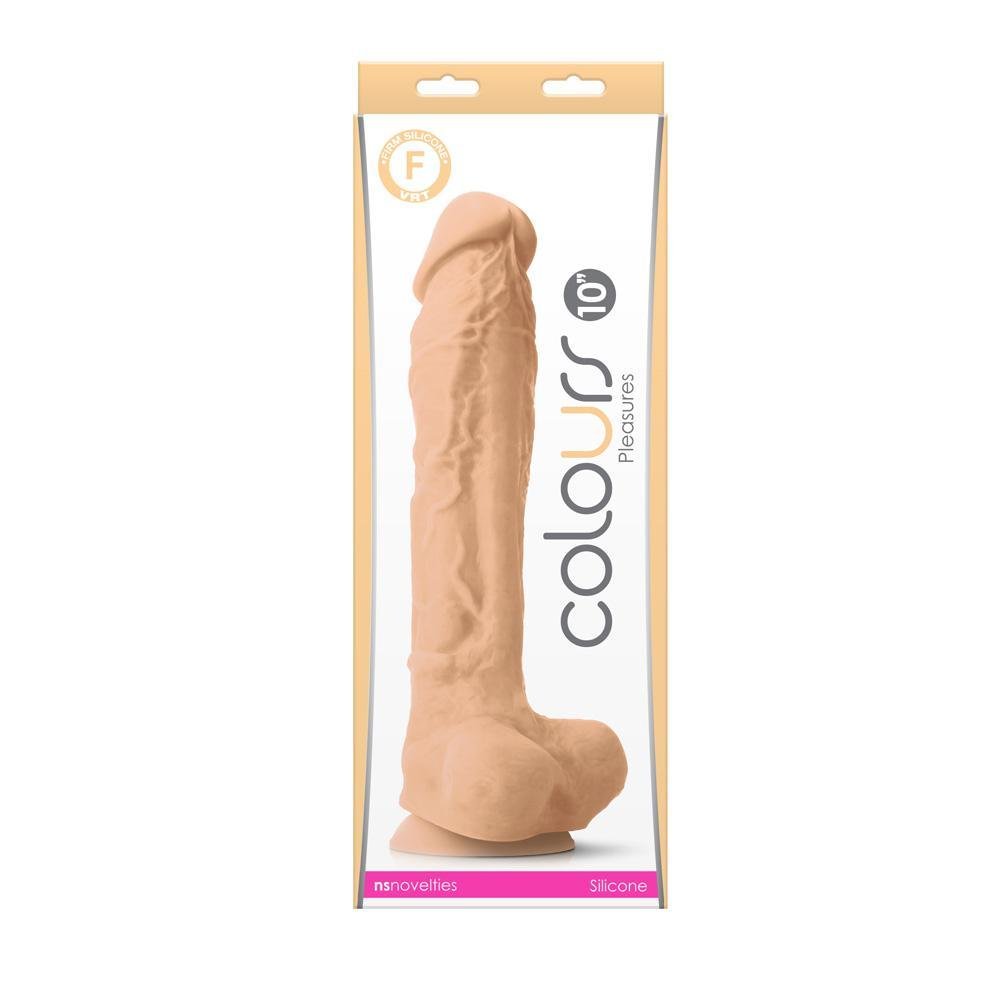 Colours Pleasures 10" Dildo - Temptations