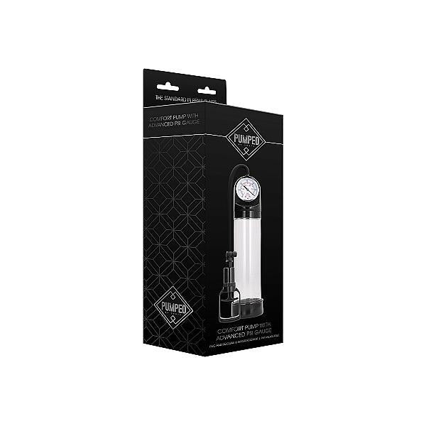 Comfort Pump With Advanced Psi Gauge Transparent - Temptations