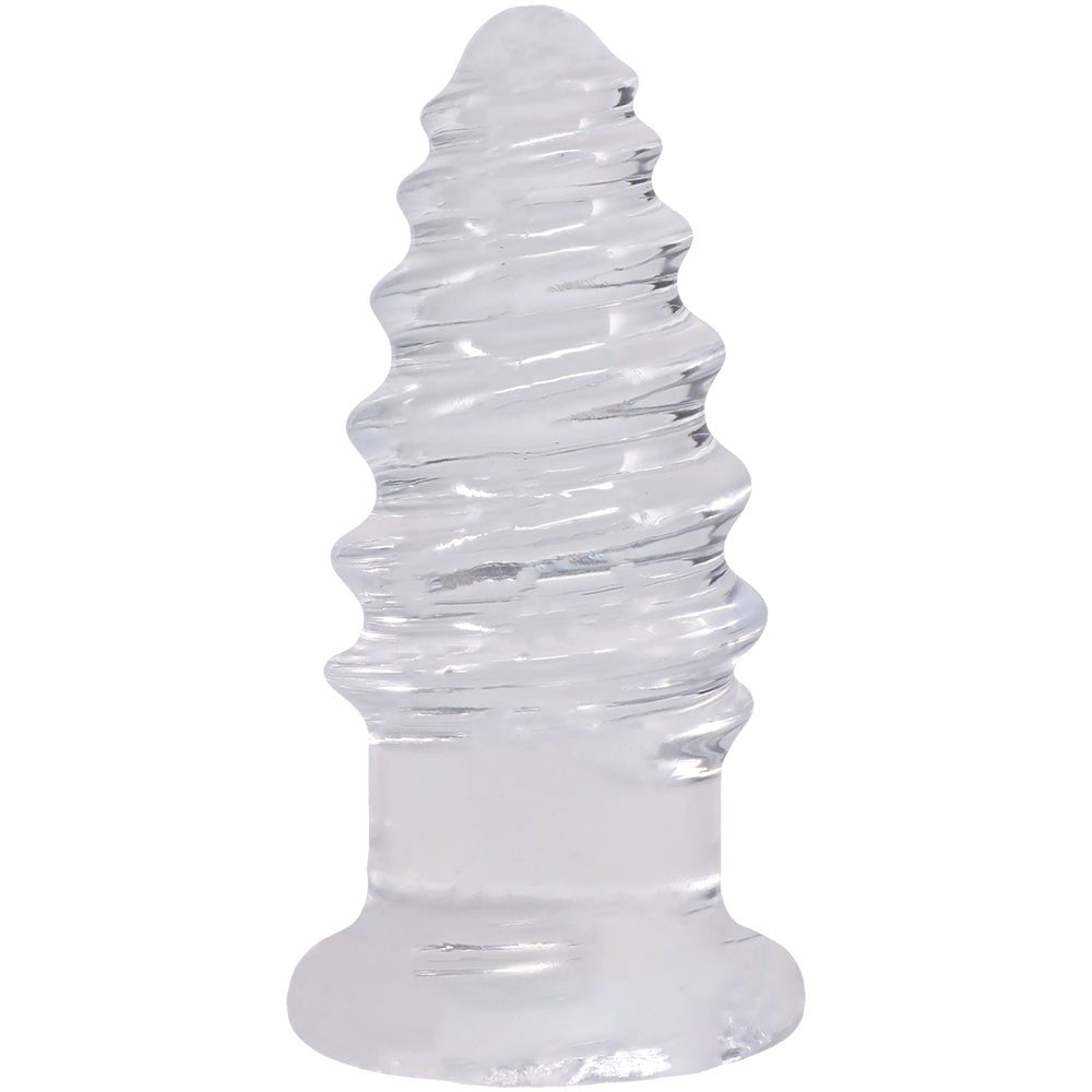 Crystal Jellies Anal Twist 5 Inch Clear