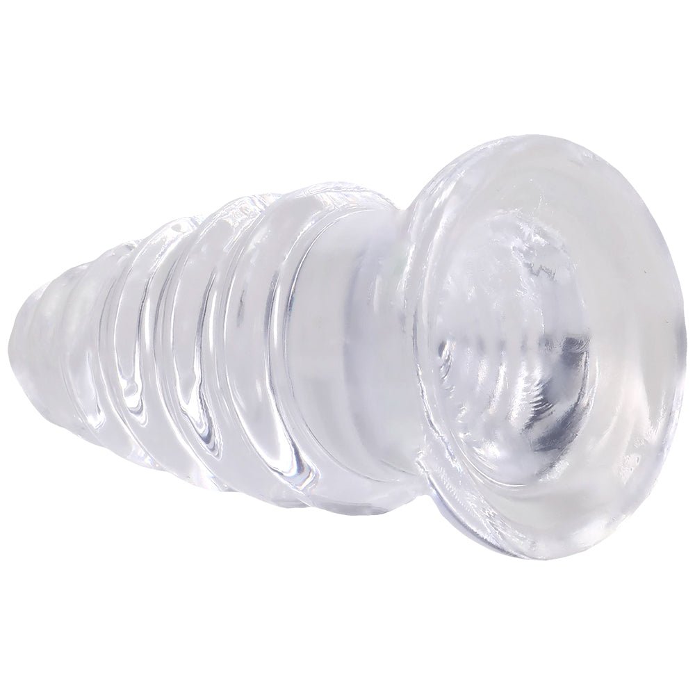 Crystal Jellies Anal Twist 5 Inch Clear