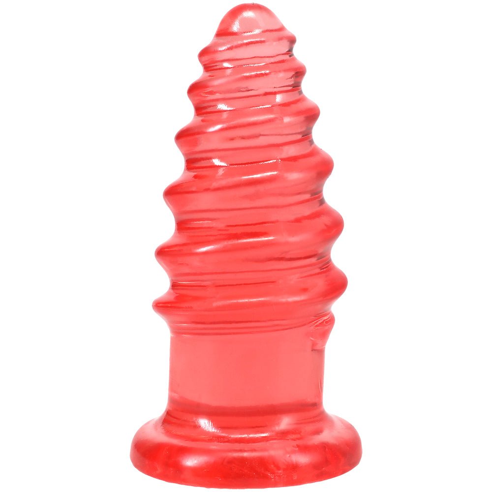 Crystal Jellies Anal Twist 6 Inch Pink