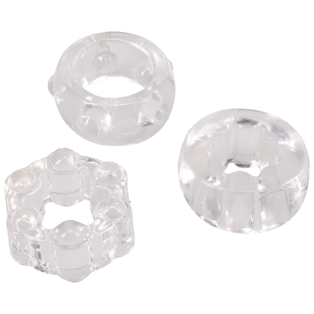 Crystal Jellies Performance Ring Set Clear