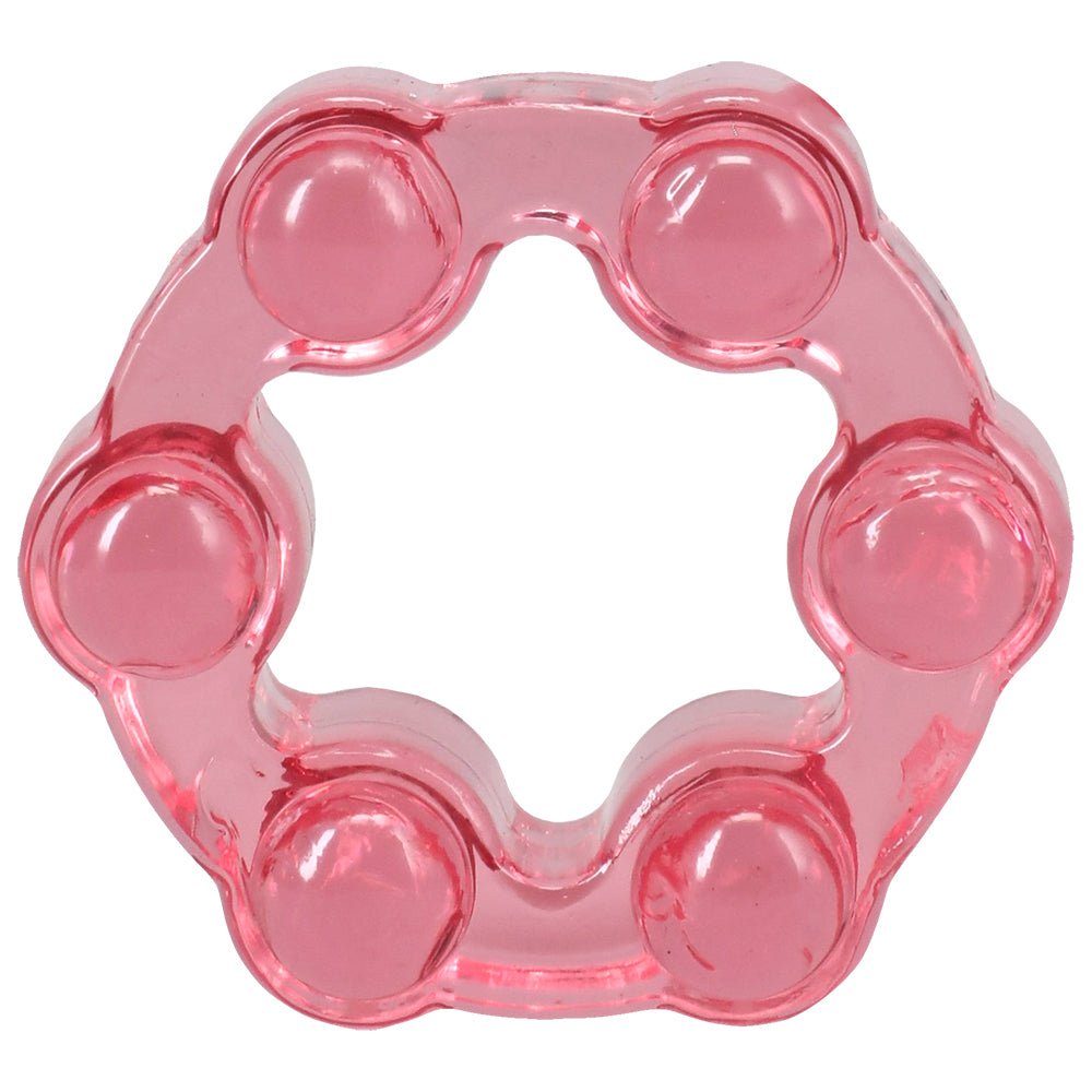 Crystal Jellies Performance Ring Set Pink