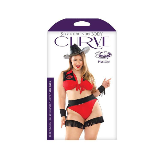 Curve Hot to Trot Cowgirl Set - 1X/2X Boxed - Temptations