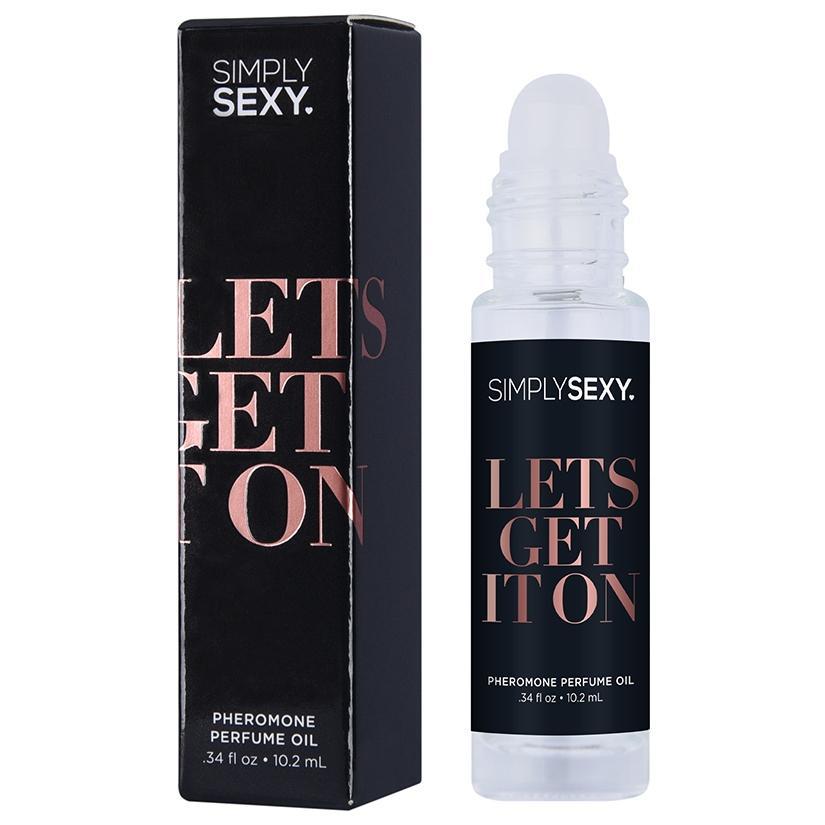 Simply Sexy Confessions Pheromone Oil Roll On-Let's Get it On .34oz