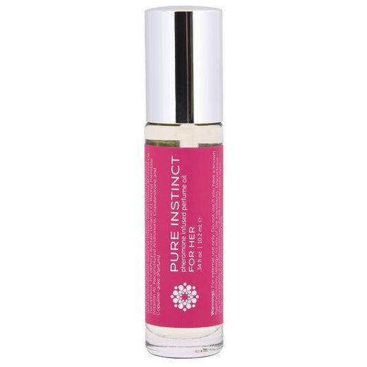 Pure Instinct Pheromone Perfume Oil For Her Roll On 10.2Ml