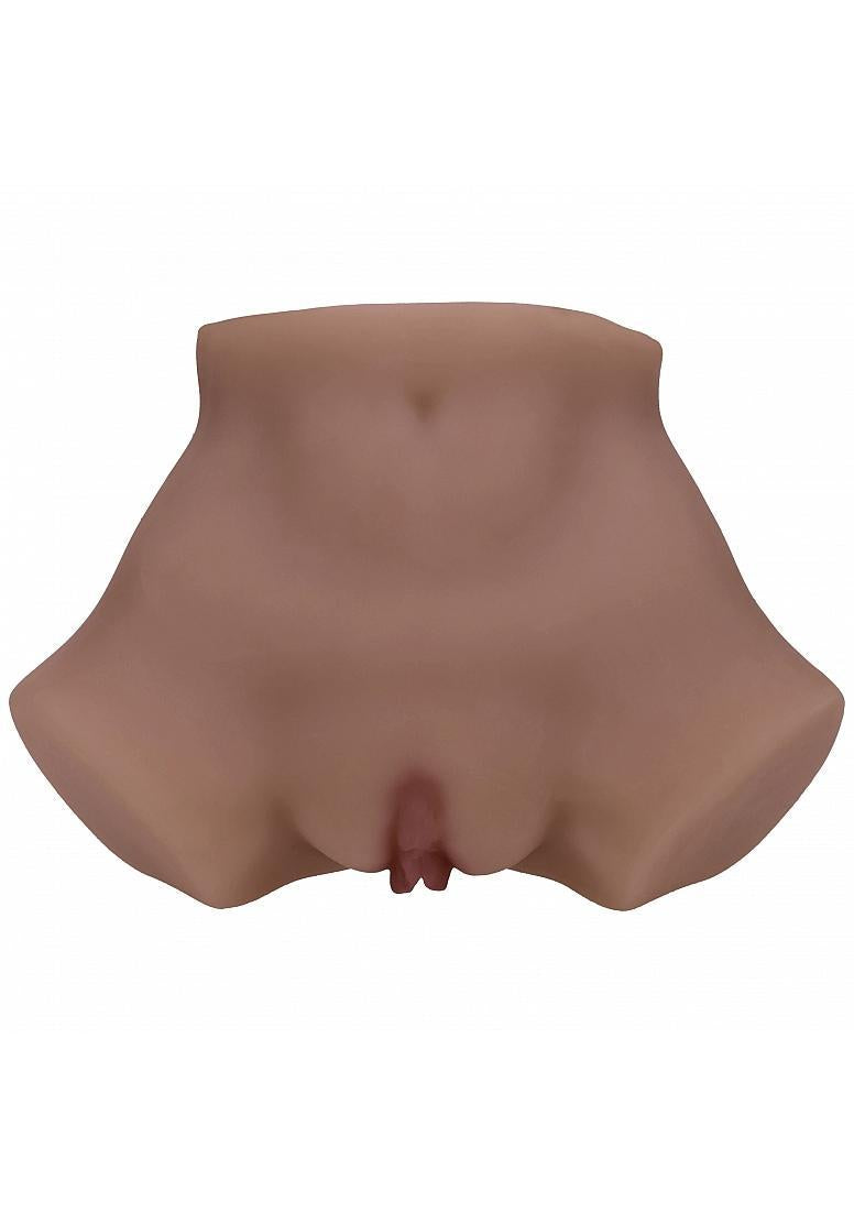XKIN - Bodyforms - Eve Rhodes - Dual Entry - TPE Bodyforms Masturbator - 3.5 lbs - Brown