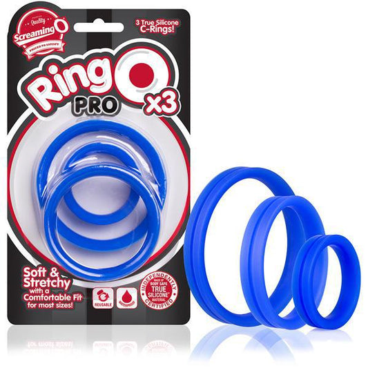 Screaming O RingO Pro X 3 Blue 1Ct