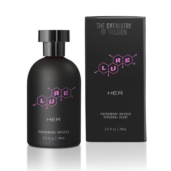 Lure Black Label For Her Pheromone Infused Personal Scent 2.5Oz