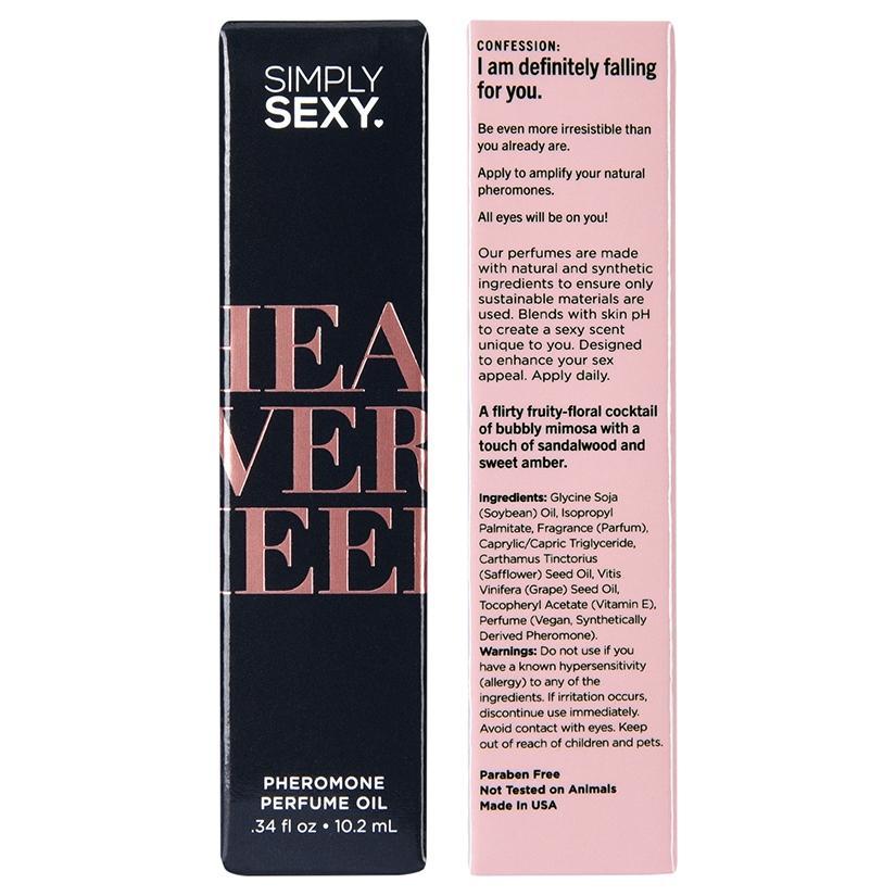 Simply Sexy Confessions Pheromone Oil Roll On-Head Over Heels .34oz