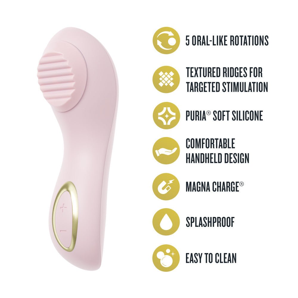 Delice Dahlia Stimulating Personal Massager Pink