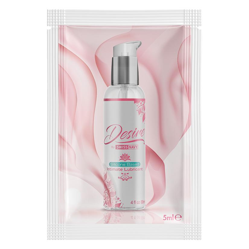 Desire By Swiss Navy Silicone Based Intimate Lubricant 5ml - Temptations