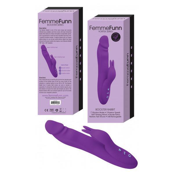 Femme Funn Booster Rabbit Purple