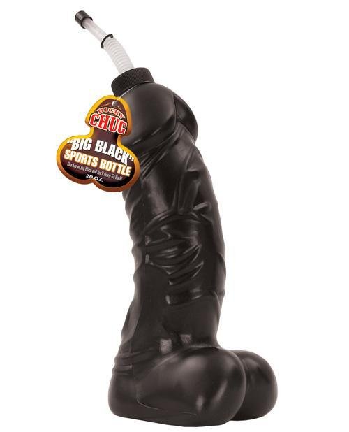Dicky Chug Big Sports Bottle - 20 oz Black - Temptations