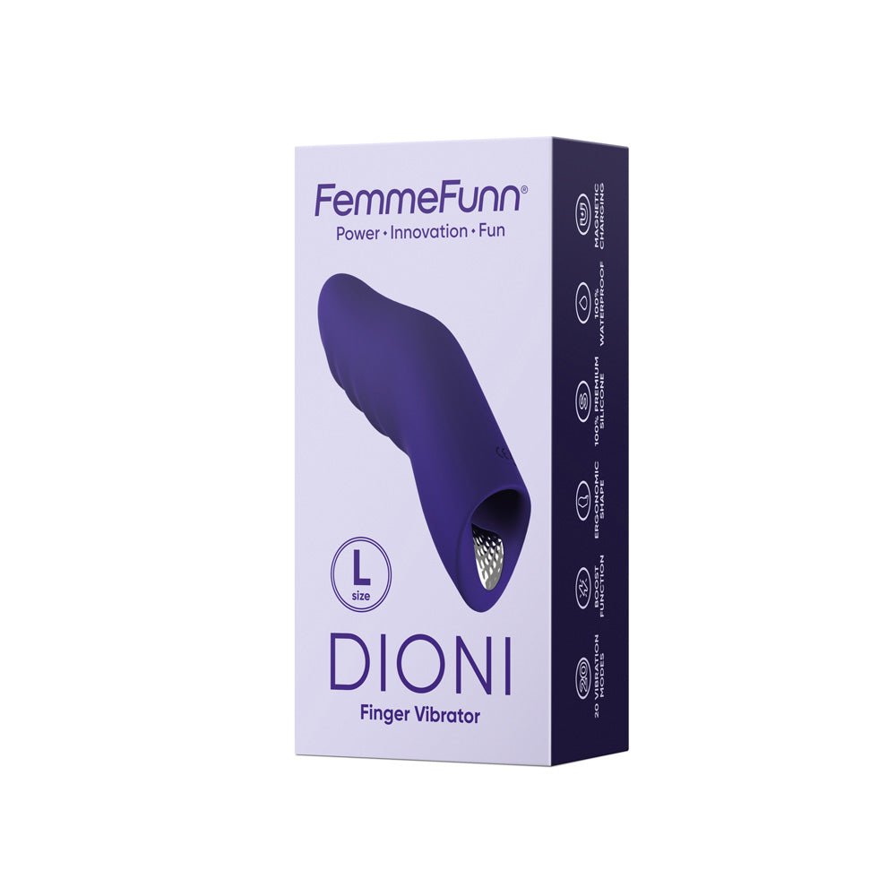 Dioni Large Dark Purple