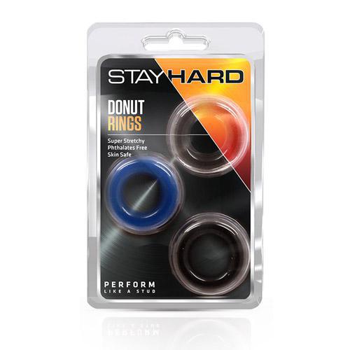 Donut Rings 3 Pack Assorted - Temptations