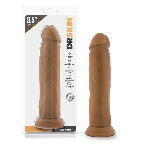 Dr. Skin 9.5" Cock Mocha - Temptations